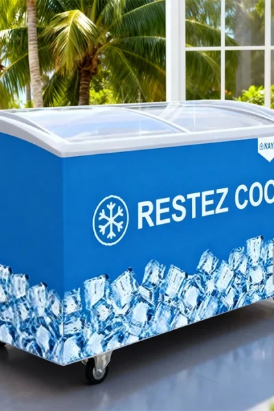 Congélateur Coffre Vitré 480L Nayko