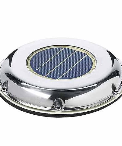 Ventilateur solaire inox