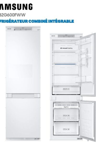 Réfrigérateur Combiné Intégrable Samsung (BRB2G600FWW)