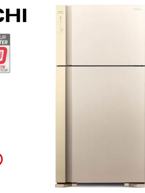 Réfrigérateur 2 Portes 510L Beige Hitachi (RV611PRU0 BEG)