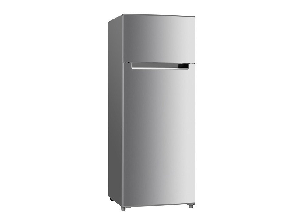 Réfrigérateur 2 Portes Gris 212L