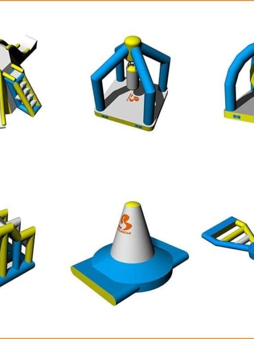 Flotteurs de parc aquatique commerciaux en stock pour aquaparc