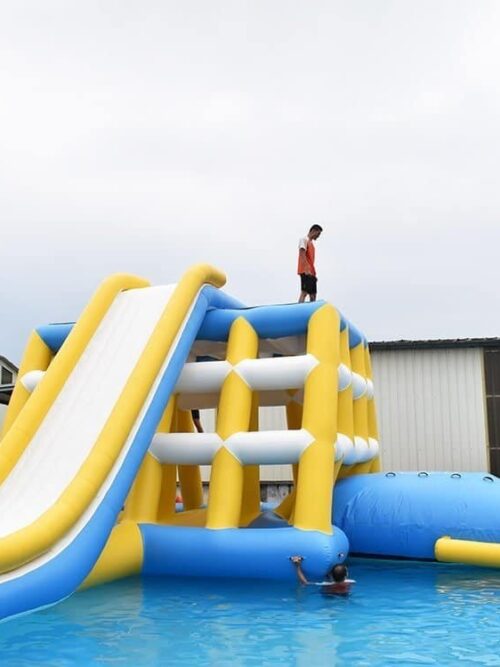 Combo blob de catapultage aquatique pour parc aquatique gonflable