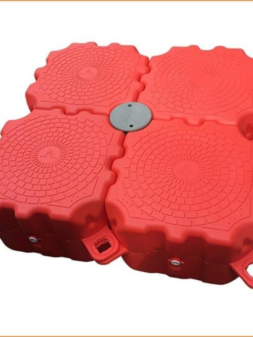 Blocs de ponton flottant en plastique durables Bouncia