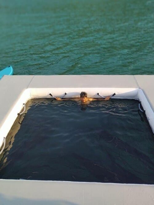 Piscine de mer gonflable pour yacht à usage commercial