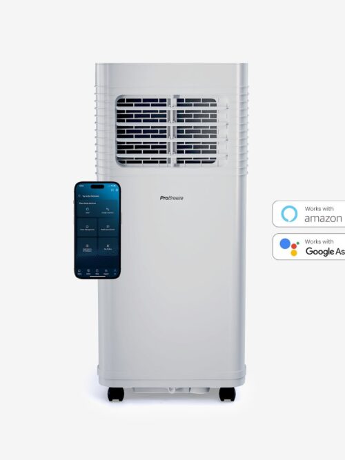 Climatiseur portable 3-en-1 de 5000 BTU avec fonction de déshumidification
