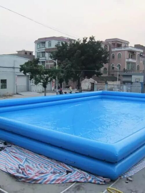 Piscine gonflable commerciale géante 25?15 m à parois double tube