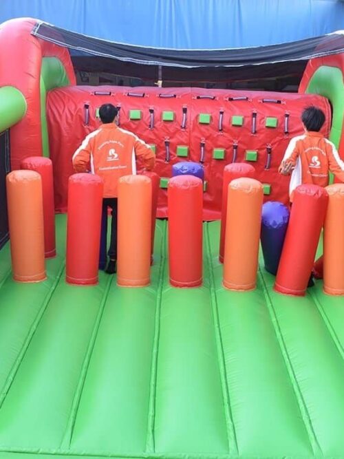 Parcours d’obstacles gonflable amusant 5 km à vendre – Obstacle-13