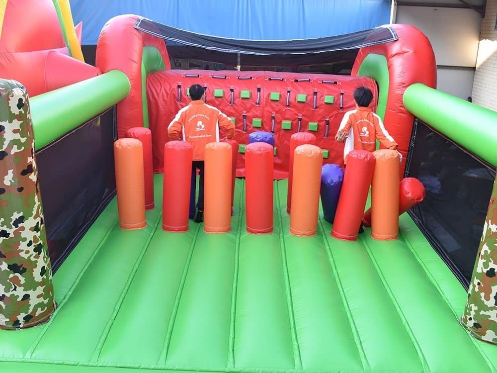 Parcours d’obstacles gonflable amusant 5 km à vendre – Obstacle-13
