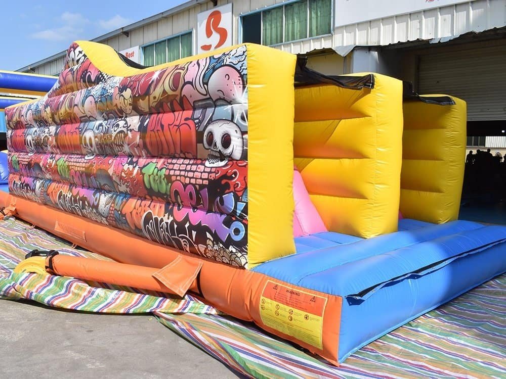 Course d’obstacles gonflable amusante 5 km fabriquée par Bouncia