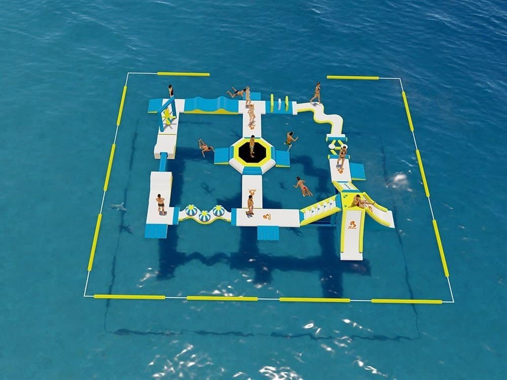 Aquaparc à vendre – aquaparc gonflable commercial – Park 60