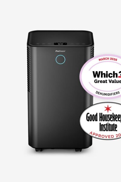 OmniDry Déshumidificateur silencieux basse consommation 12 L – Noir