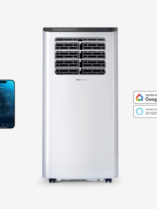 Climatiseur portable 3-en-1 de 14 000 BTU avec fonction de déshumidification