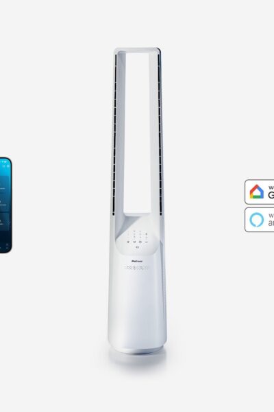 Ventilateur colonne sans pales 40″ avec contrôle par application intelligente