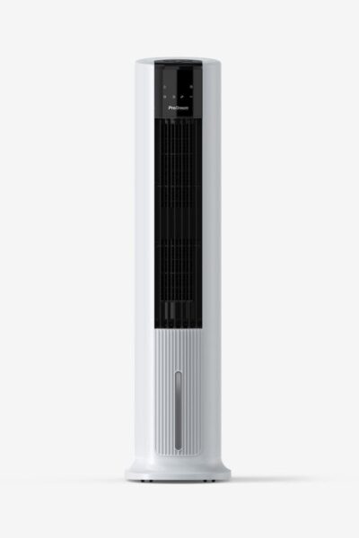 OmniAir Rafraîchisseur d’air évaporatif 7 L et ventilateur colonne