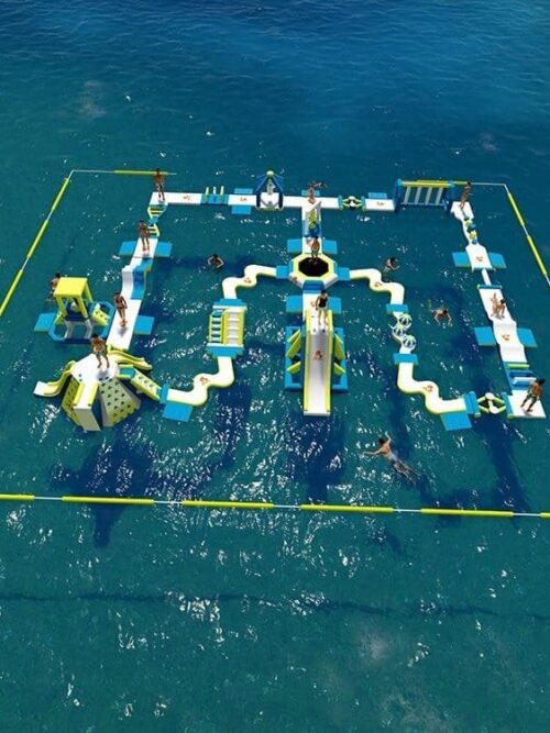 Aquaparc gonflable premium avec certification TÜV – Park 140