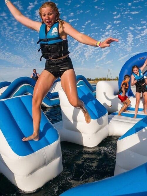 Achetez un parcours d’obstacles gonflable