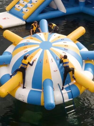 Module de jeu d’eau à bascule en groupe – Saturn rocker(large)
