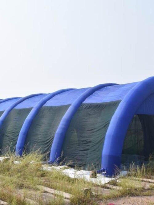 Tente de paintball gonflable personnalisée Bouncia pour usage commercial