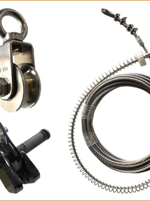 Accessoires de tyrolienne haut de gamme pour tyroliennes aquatiques gonflables