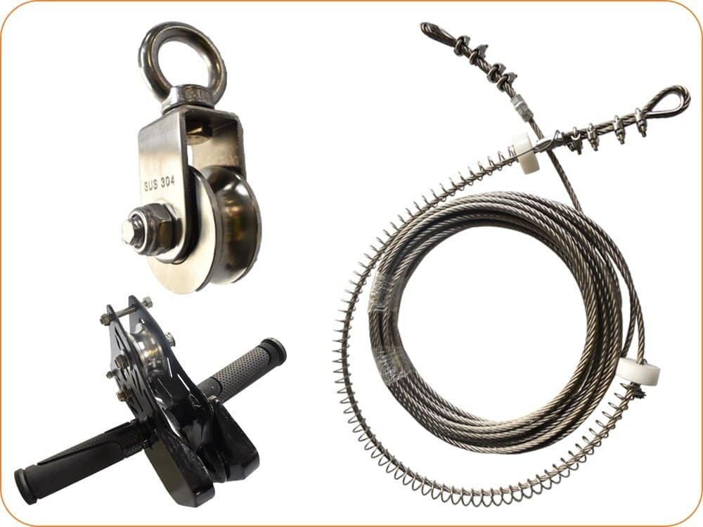 Accessoires de tyrolienne haut de gamme pour tyroliennes aquatiques gonflables