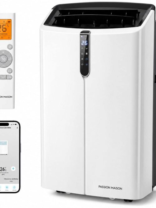 Climatiseur Mobile Réversible 14000 BTU Passion Maison Polar 14