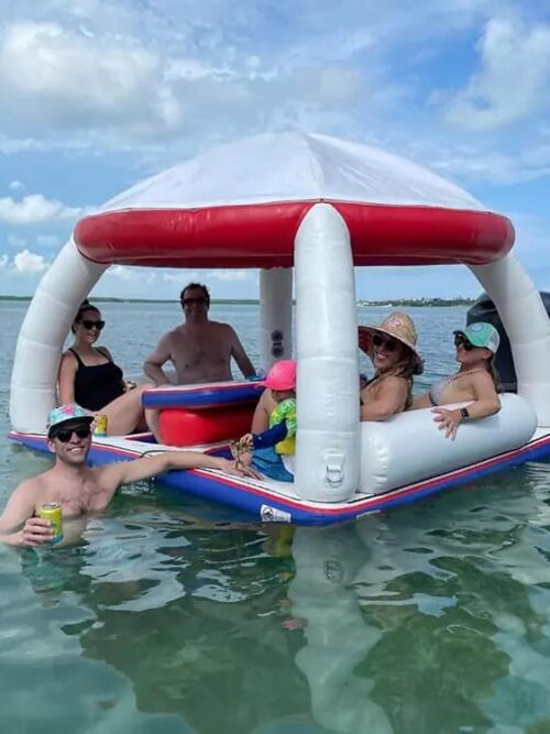 Île de fête gonflable pour loisirs aquatiques – Floating Dock 03