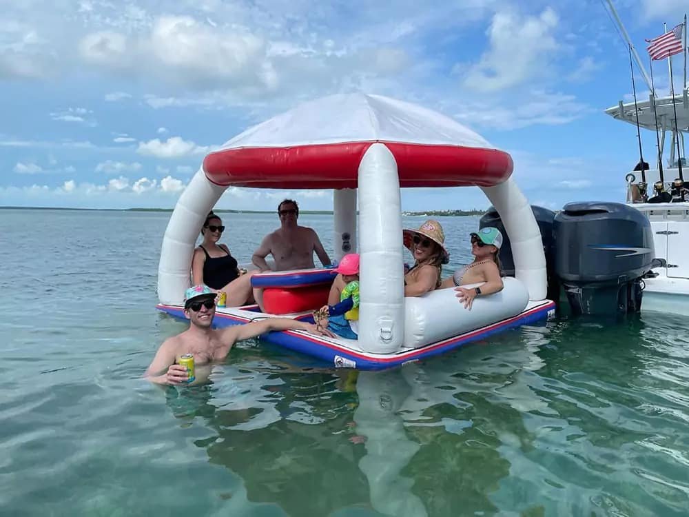 Île de fête gonflable pour loisirs aquatiques – Floating Dock 03