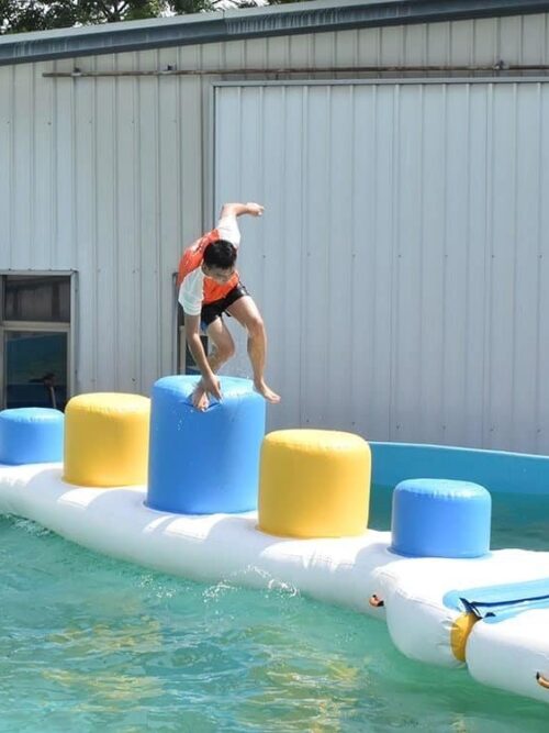 Parcours d’obstacles flottants personnalisés pour eau libre
