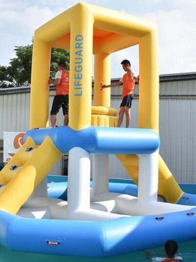Équipement d’aquaparc commercial pour la sécurité du parc aquatique — Guard Tower 01