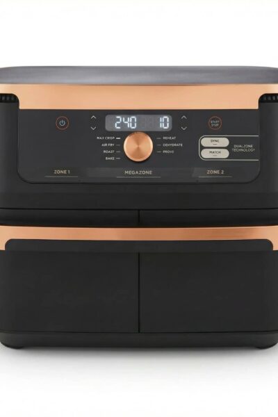 Friteuse Sans Huile Double Zone 10,4L