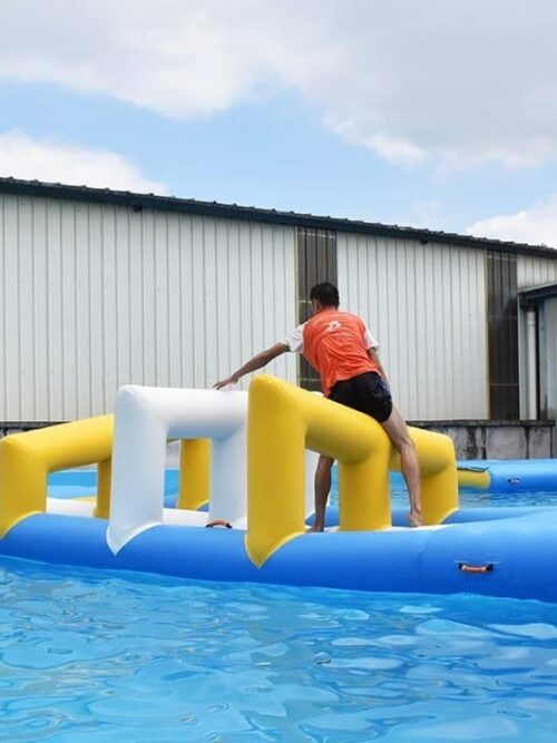 Parcours d’obstacles flottant commercial