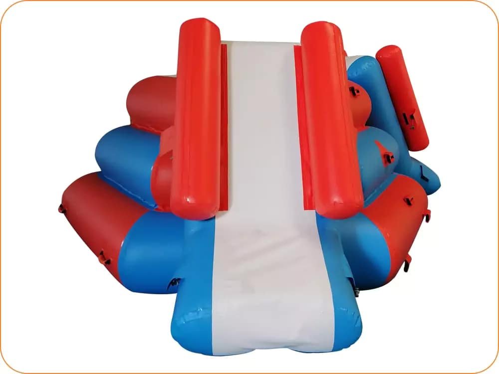 Parcours d’obstacles flottant en piscine pour enfants et adultes
