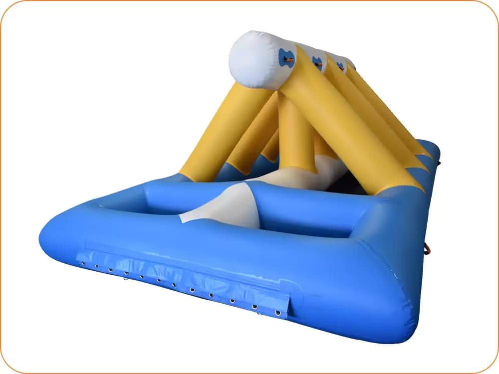 Obstacles aquatiques Bouncia pour aire de jeu flottante