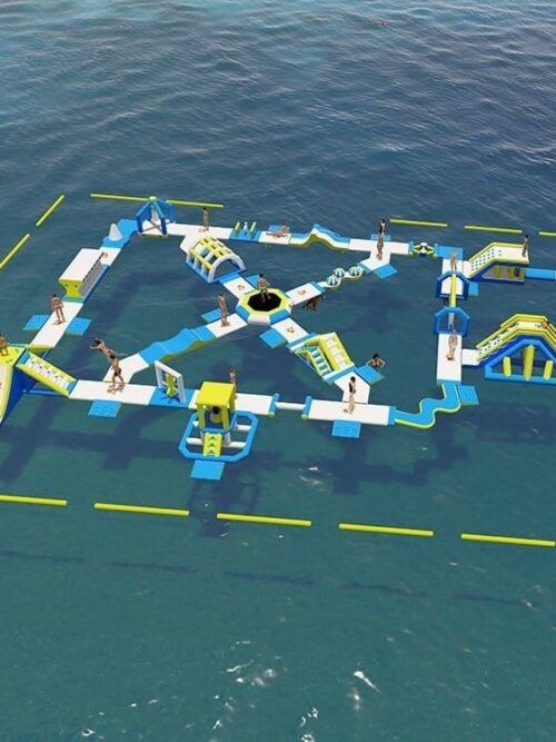 Parc aquatique flottant commercial au meilleur rapport qualité-prix