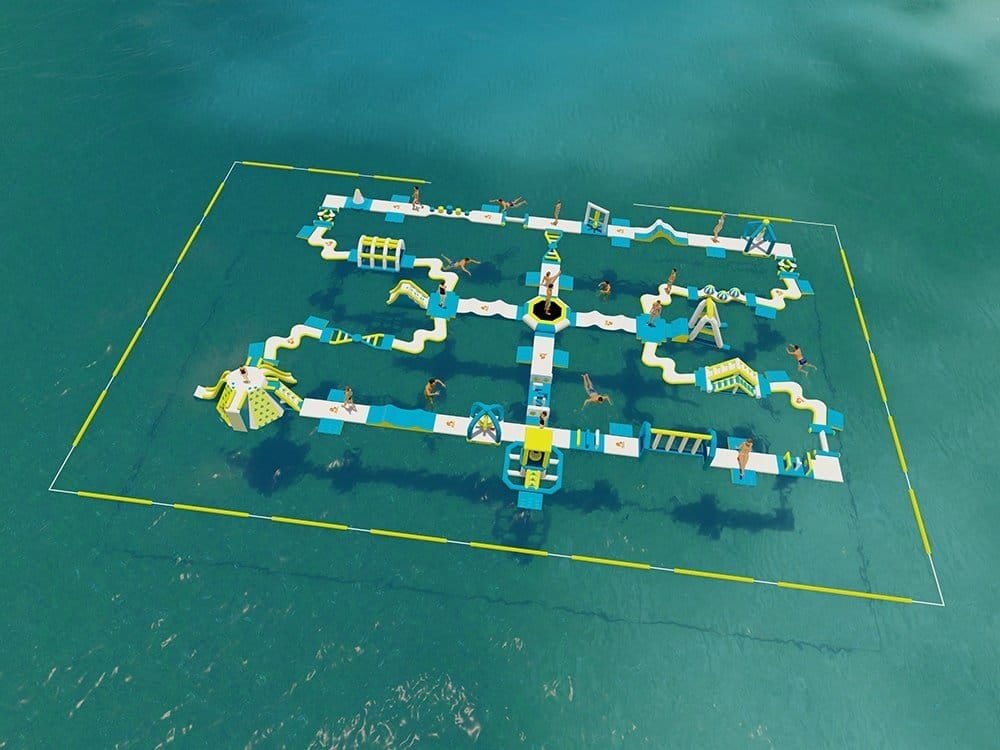 Parc aquatique flottant haut de gamme à vendre — Park 200