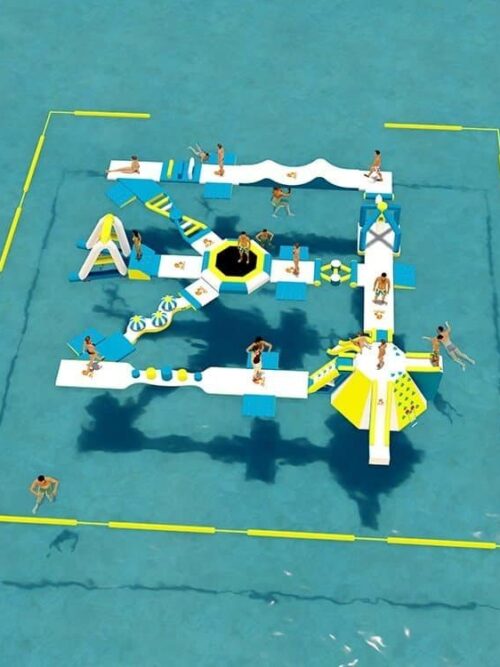 Équipement de parc aquatique flottant commercial à vendre – Park 80