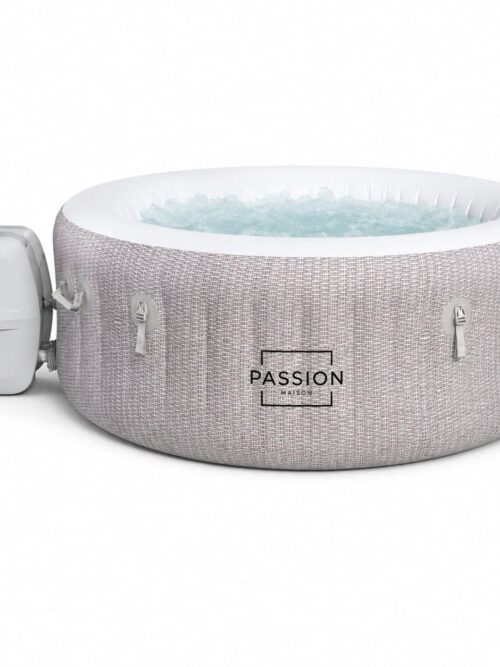 Spa Gonflable 4 Places Passion Maison Palma – 120 Buses de Massage