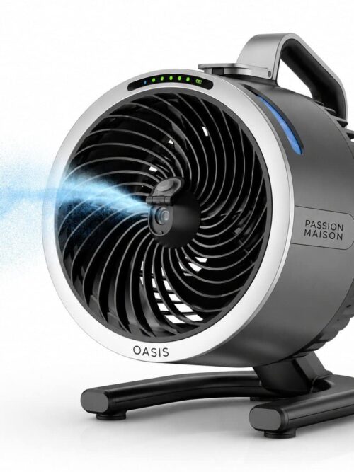 Ventilateur Brumisateur Sans Fil Passion Maison Oasis – Portable